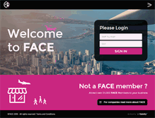 Tablet Screenshot of facecard.org